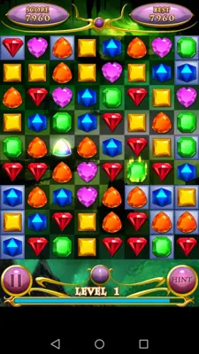 Candy Jewels Saga android App screenshot 2