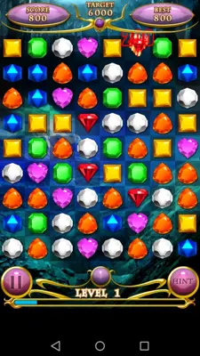 Candy Jewels Saga android App screenshot 5