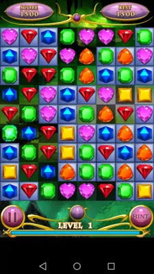 Candy Jewels Saga android App screenshot 6